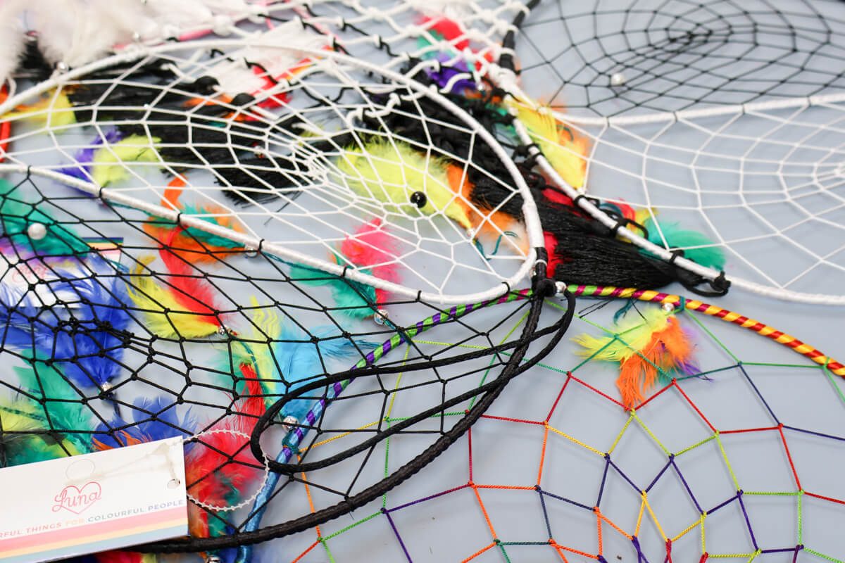 MIX PACK 10 X 30CM DREAMCATCHERS