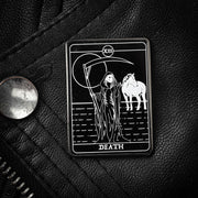 Death Tarot Card Enamel Pin | Extreme Largeness Wholesale