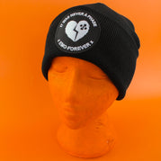 Emo Forever Patch Black Beanie | Extreme Largeness Wholesale