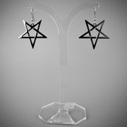 Inverted Pentagram Earrings | Extreme Largeness Wholesale