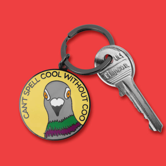 Can't Spell Cool Without Coo Keyring • Extreme Largeness Wholesale