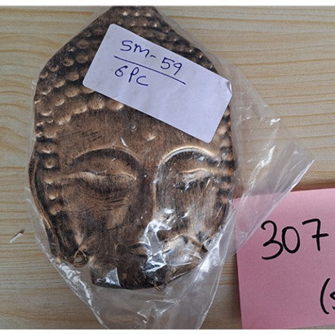 LIFE307 15CM METAL BUDDHA