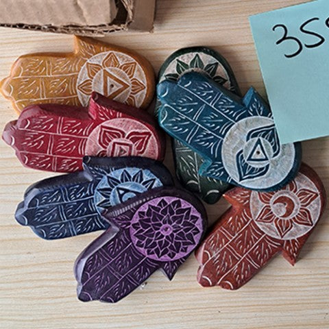 LIFE355 SOAP STONE HANDS CHAKRA