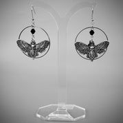 Moth Hoop Earrings | Extreme Largeness Wholesale