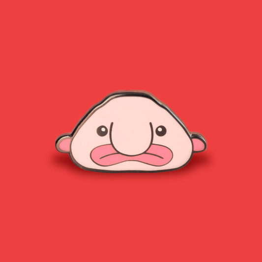 BLOBFISH ENAMEL PIN - PACK OF 5 - Extreme Largeness Wholesale