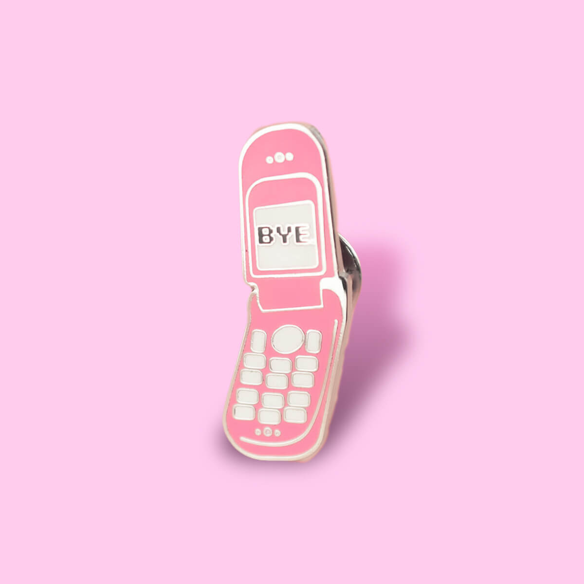 PIN270_Flip_Phone_Enamel_Pin - Extreme Largeness Wholesale