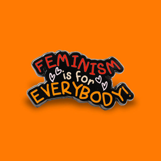 Feminism is for Everybody Enamel Pin • Extreme Largeness Wholesale