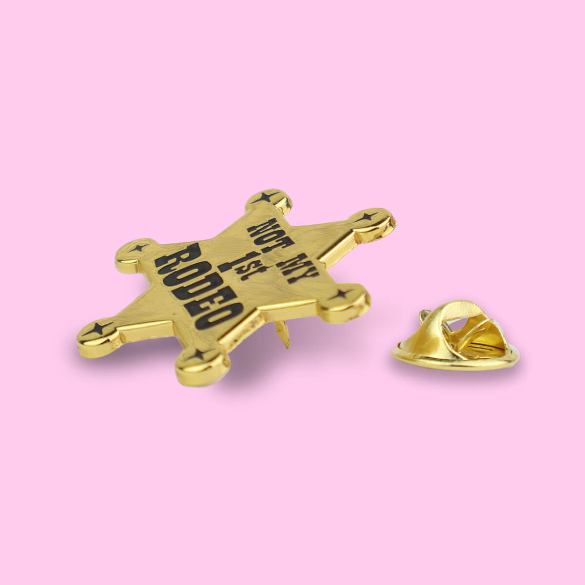 Not My 1st Rodeo Enamel Pin • Extreme Largeness Wholesale