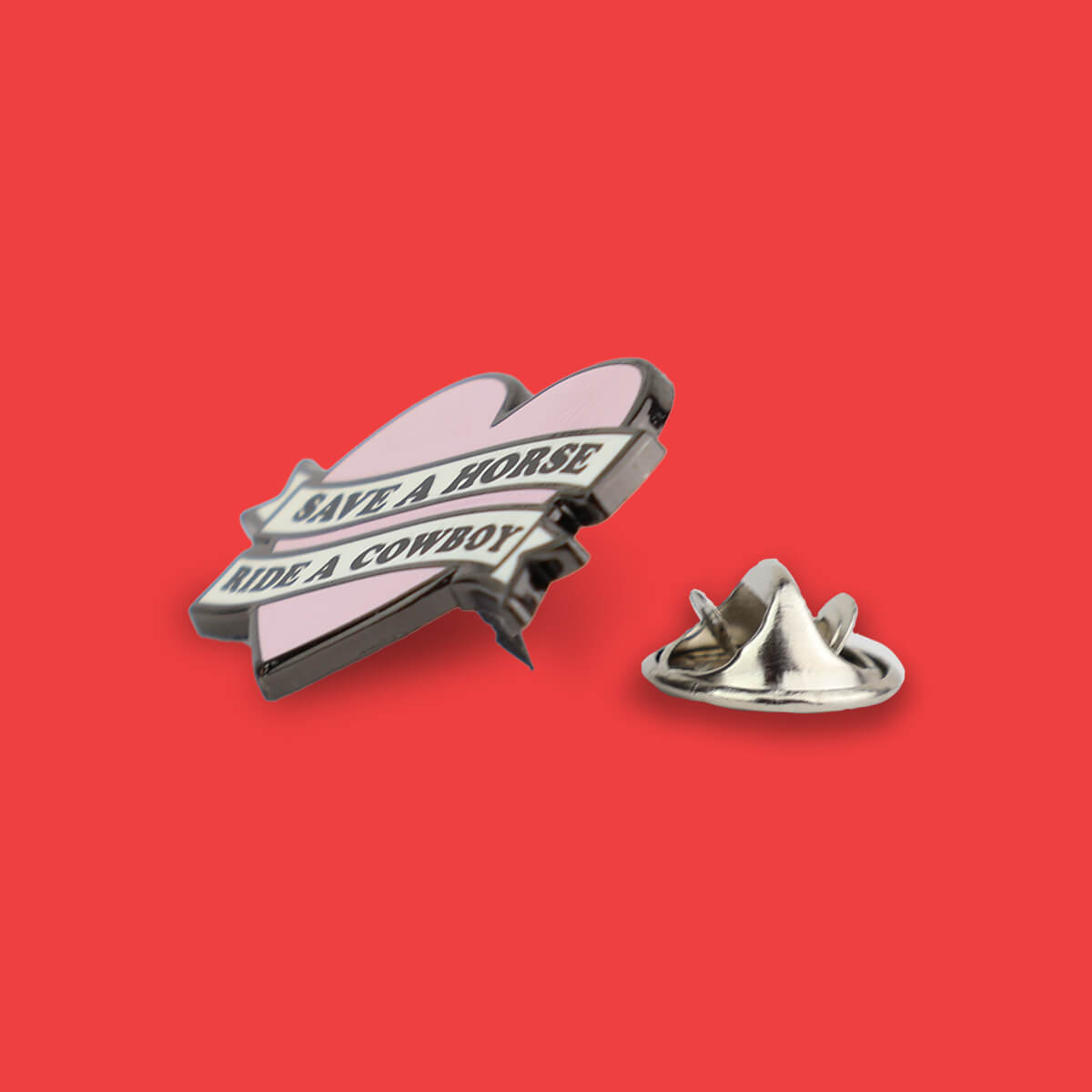Save a Horse Ride a Cowboy Enamel Pin • Extreme Largeness Wholesale