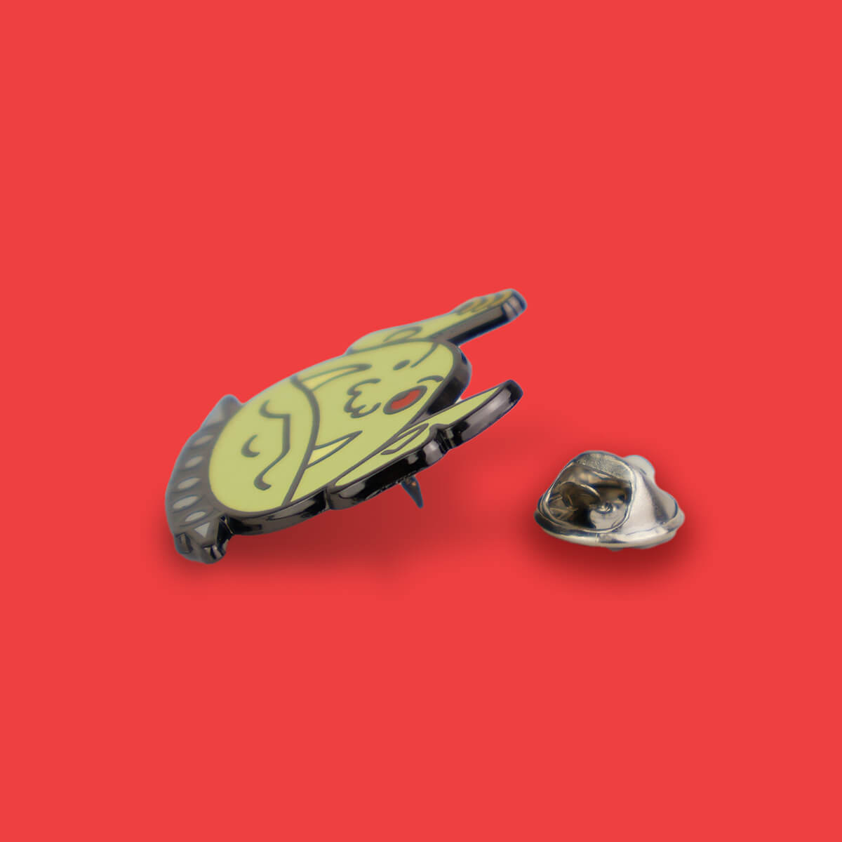 SILLY GOBLIN ENAMEL PIN - PACK OF 5 - Extreme Largeness Wholesale