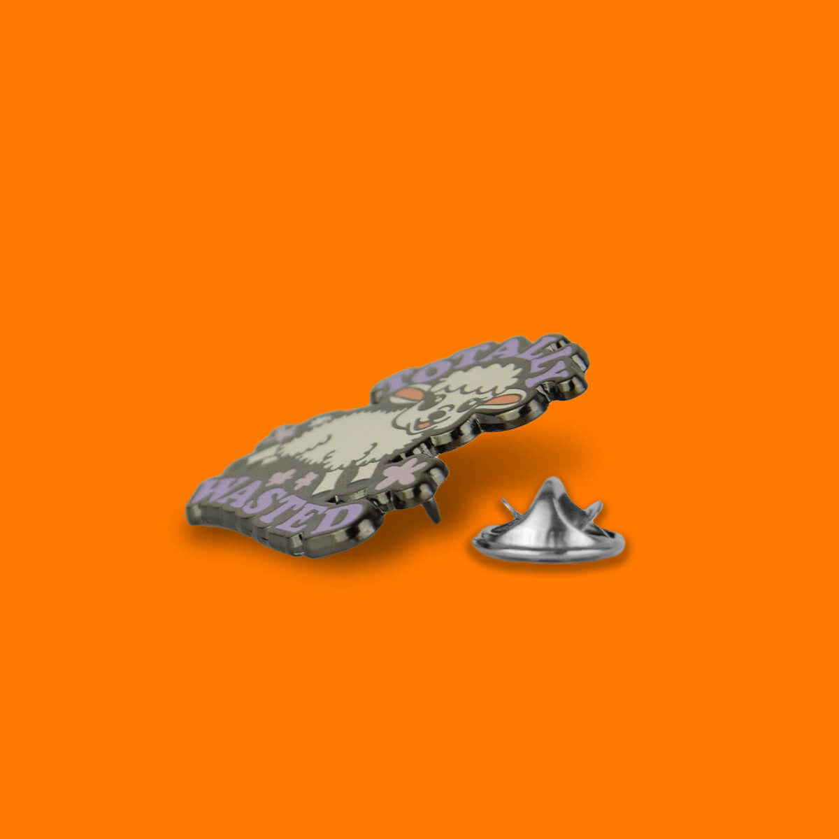 PIN351TotallyWastedEnamelPin_2_1 - Extreme Largeness Wholesale