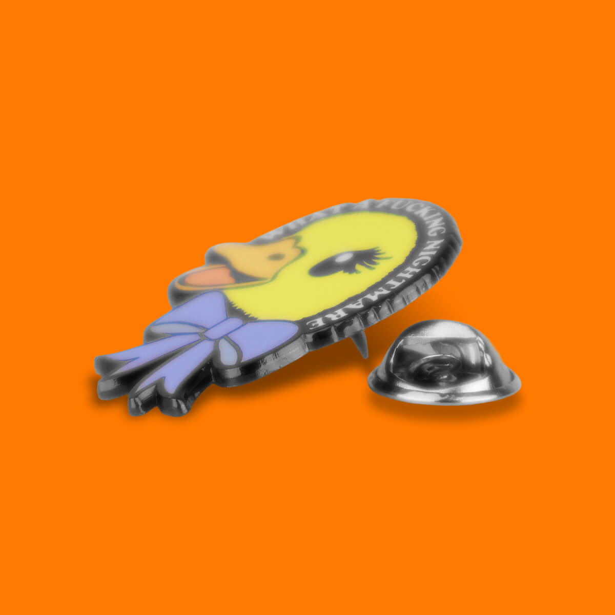 What a Fucking Nightmare Enamel Pin • Extreme Largeness Wholesale