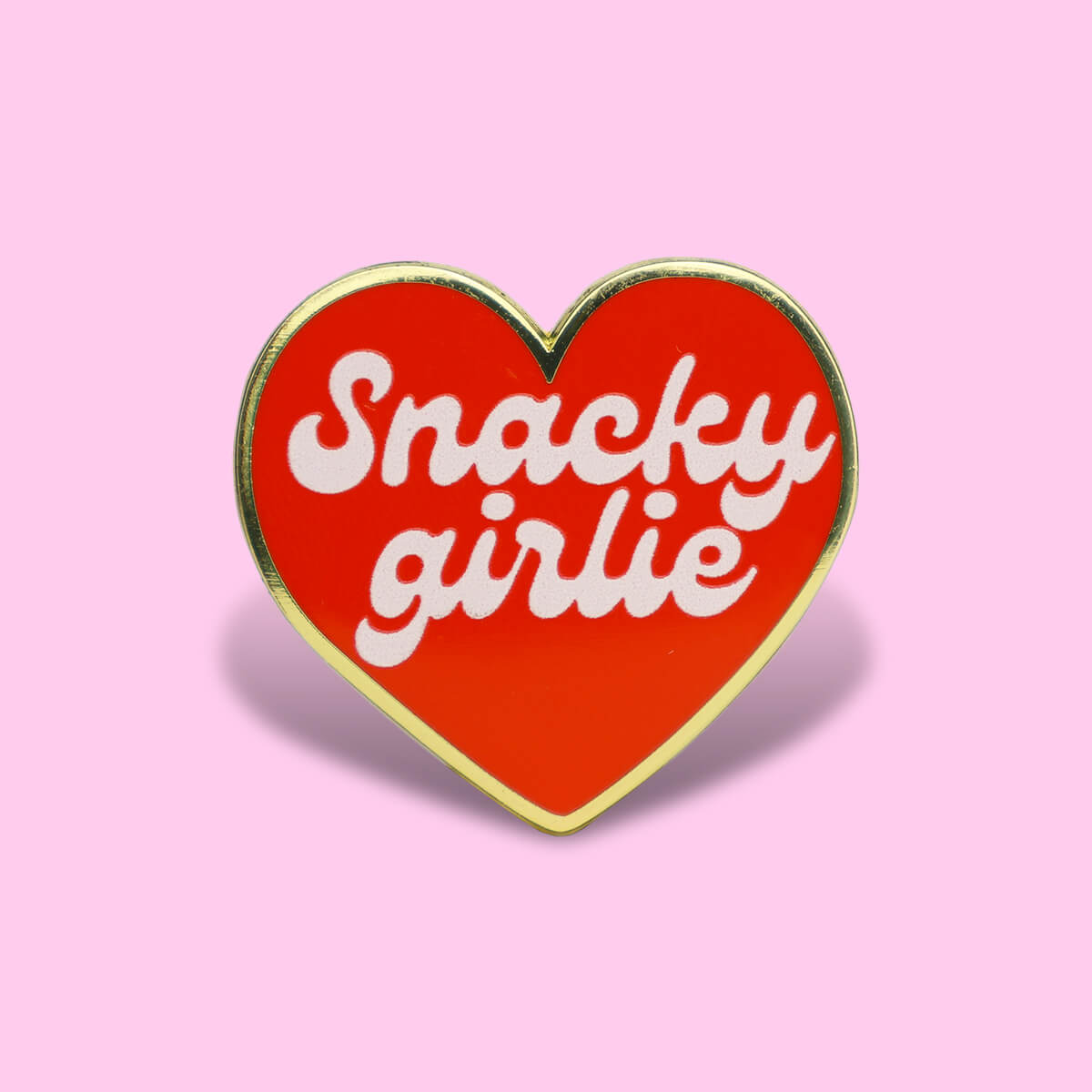 Snacky Girlie Enamel Pin • Extreme Largeness Wholesale