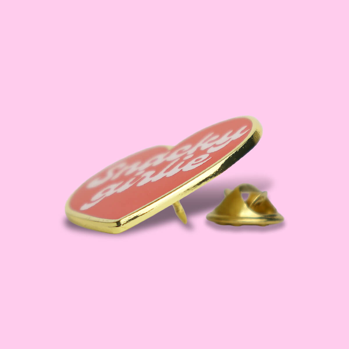 Snacky Girlie Enamel Pin • Extreme Largeness Wholesale