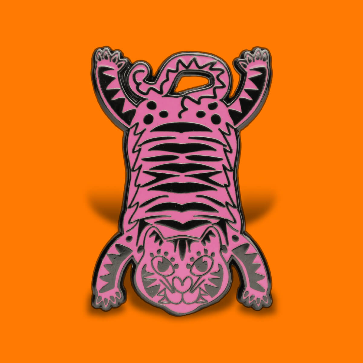 Tibetan Tiger Enamel Pin • Extreme Largeness Wholesale