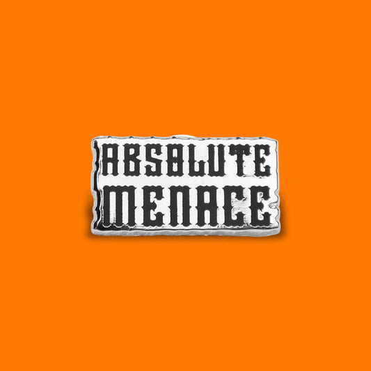 ABSOLUTE MENACE ENAMEL PIN - PACK OF 5