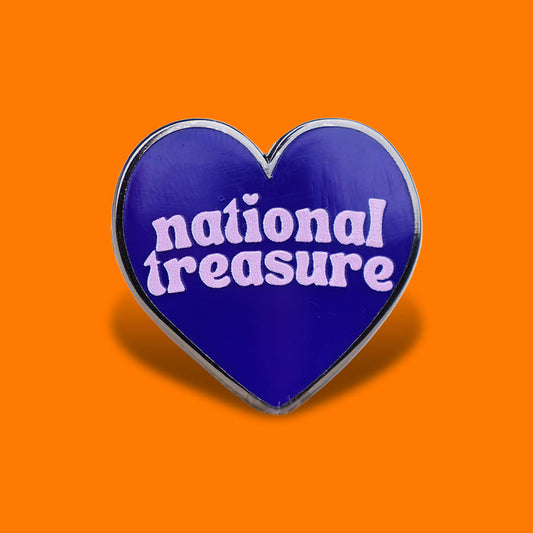 NATIONAL TREASURE ENAMEL PIN - PACK OF 5
