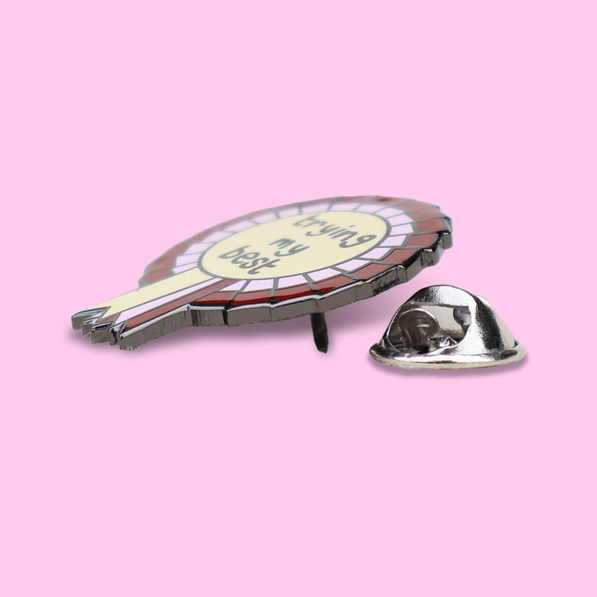 Tried My Best Enamel Pin • Extreme Largeness Wholesale