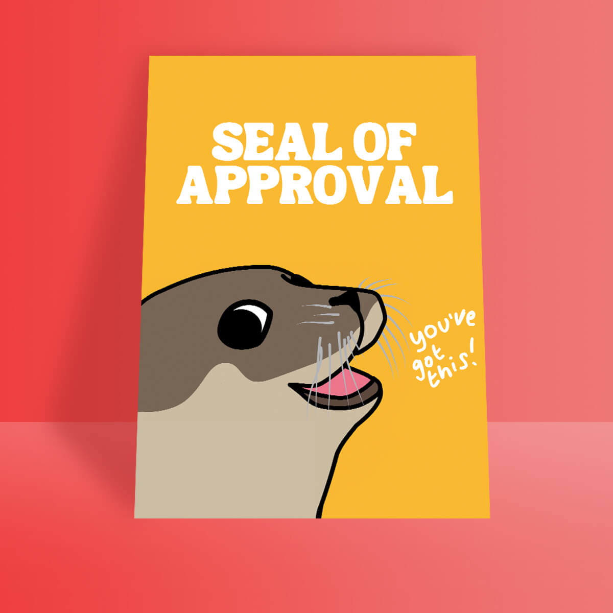 SEAL OF APPROVAL A4 PRINT - PACK OF 5