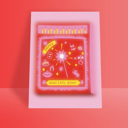 GOOD LUCK BABE! A4 PRINT - PACK OF 3 - Extreme Largeness Wholesale