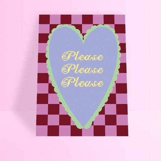 PLEASE PLEASE PLEASE A4 PRINT - PACK OF 3 - Extreme Largeness Wholesale