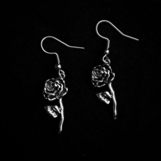 ROSE EARRINGS - PACK OF 5 - Extreme Largeness Wholesale