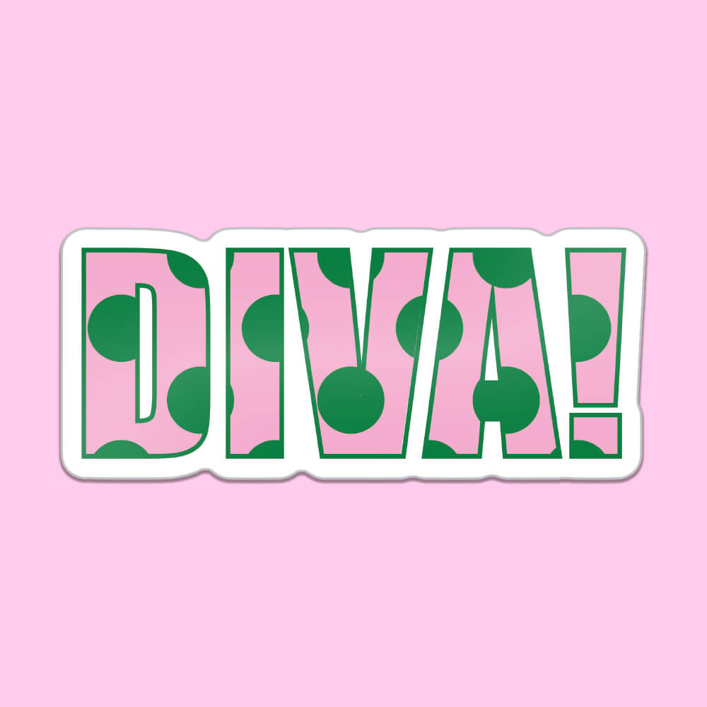 Diva Sticker • Extreme Largeness Wholesale