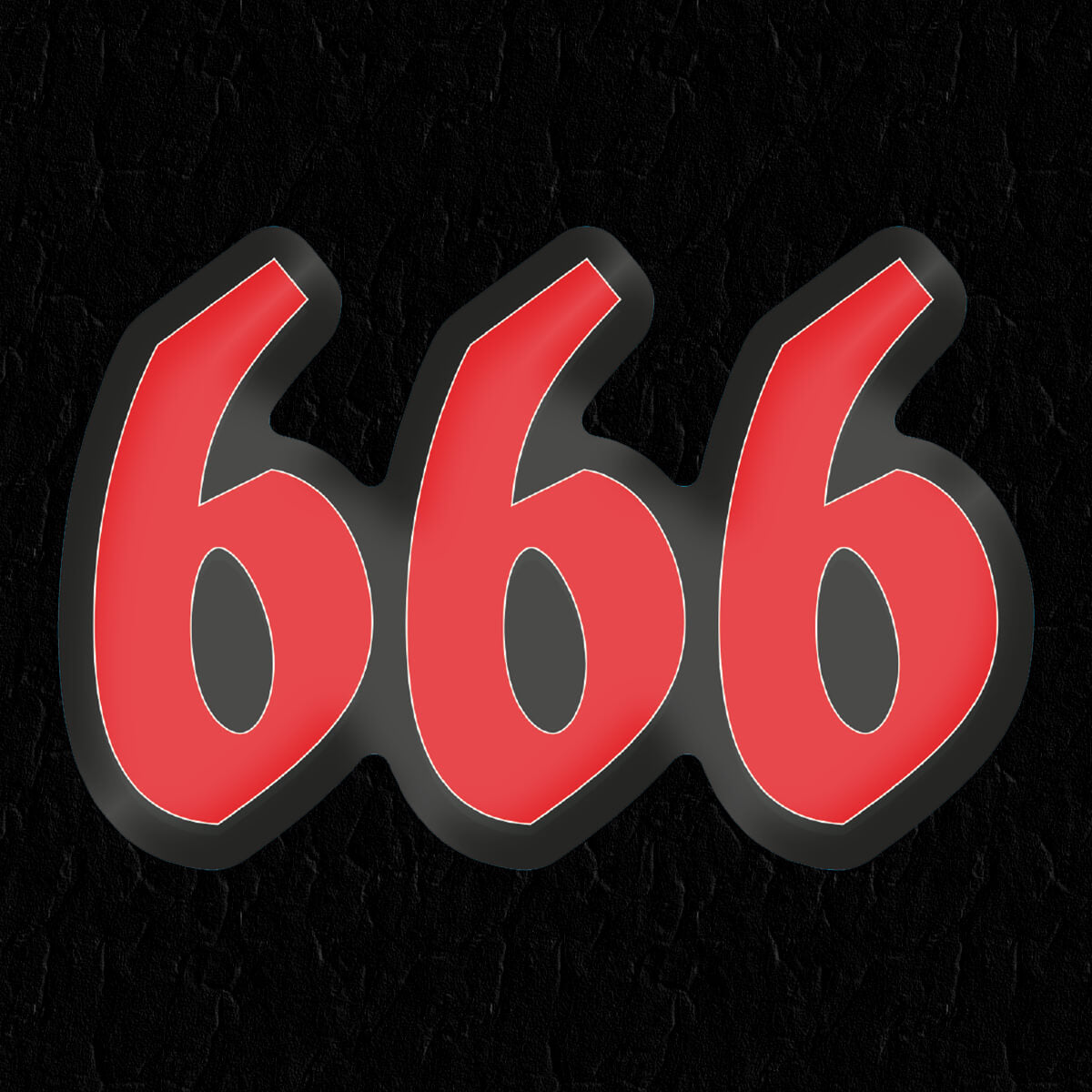 666 Sticker • Extreme Largeness Wholesale