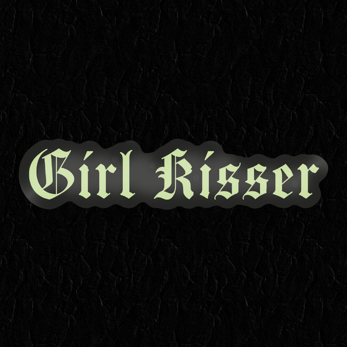 Girl Kisser Gothic Sticker • Extreme Largeness Wholesale