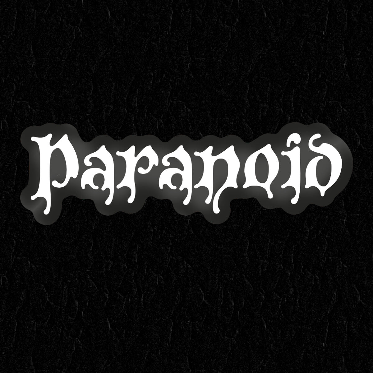 Paranoid Sticker • Extreme Largeness Wholesale