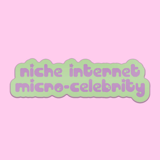 Niche Internet Micro-Celebrity Sticker • Extreme Largeness Wholesale