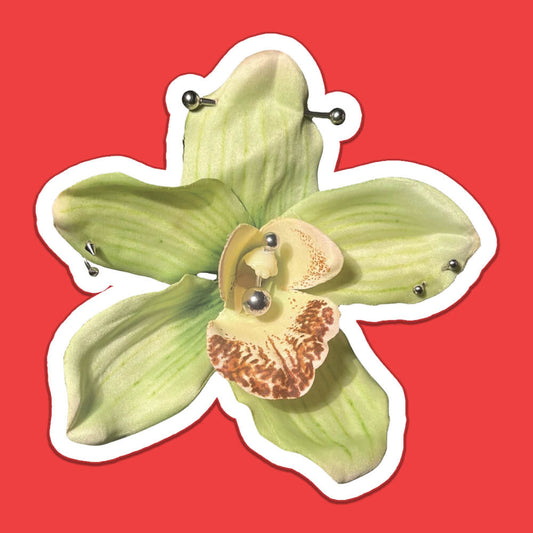 Pierced Flower Sticker • Extreme Largeness Wholesale