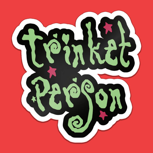 Trinket Person Sticker • Extreme Largeness Wholesale
