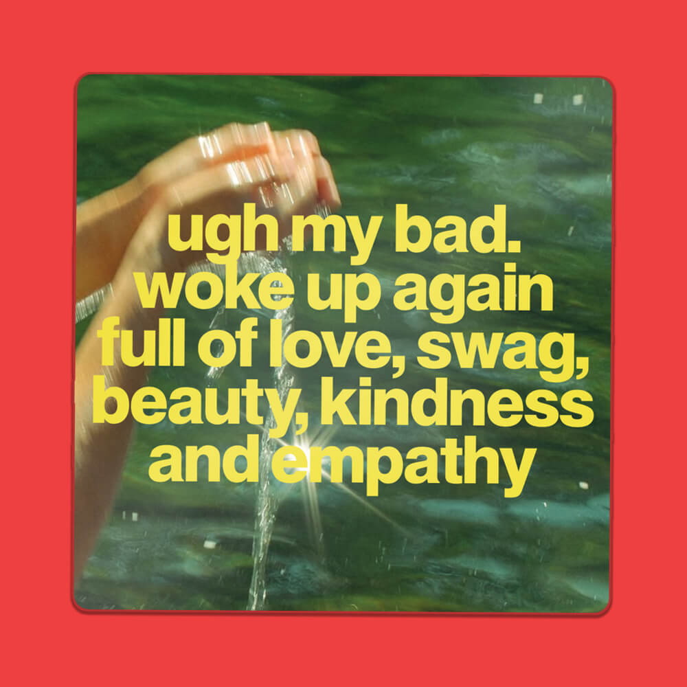 Ugh My Bad Sticker • Extreme Largeness Wholesale