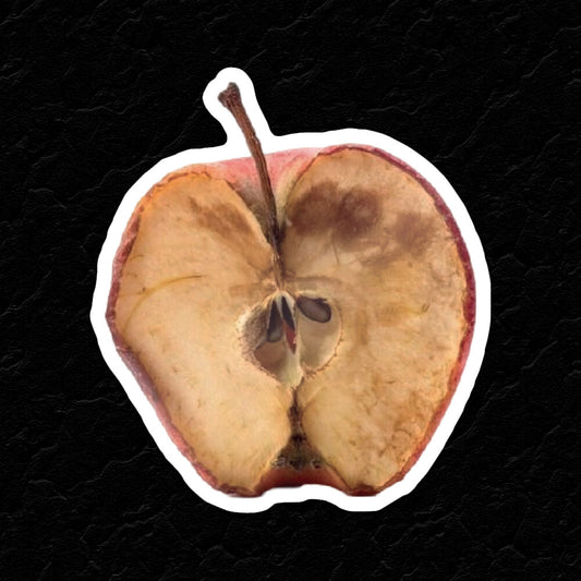 ROTTEN APPLE STICKER