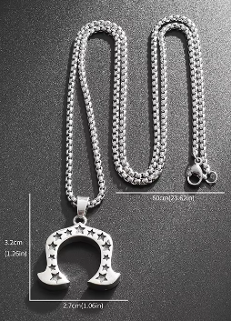 LNK519 Chain With Horseshoe Necklace