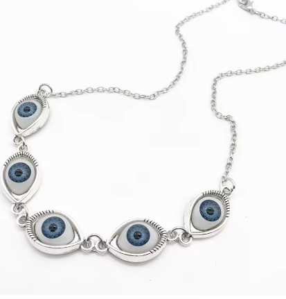 LNK662 Eyes Necklace - Extreme Largeness Wholesale