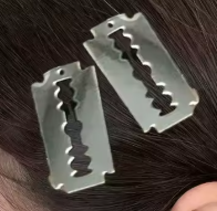 ACCS481 Razorblade Hair Clips 2 Pack - Extreme Largeness Wholesale