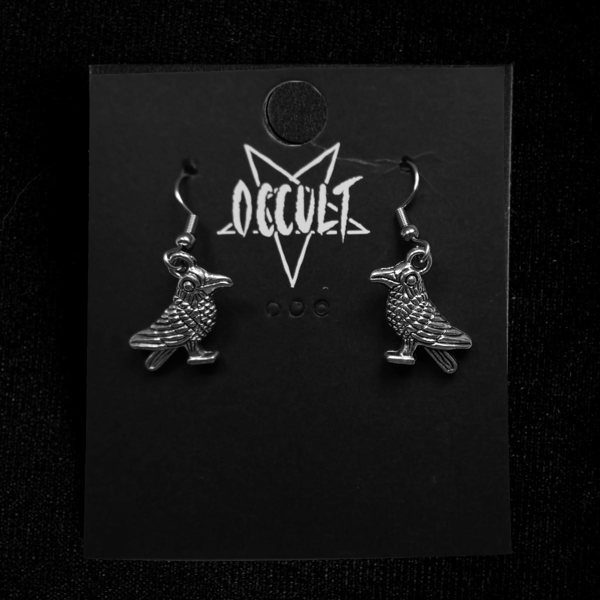 Raven Earrings • Extreme Largeness Wholesale