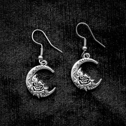 Crescent Rose Earrings | Extreme Largeness Wholesale