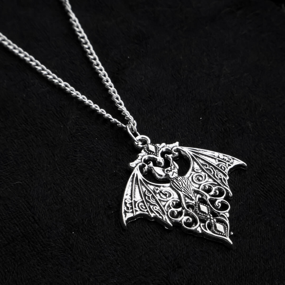 FILIGREE BAT NECKLACE - PACK OF 5