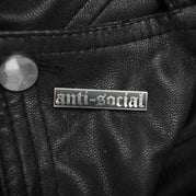 Anti-social Gothic Enamel Pin | Extreme Largeness Wholesale