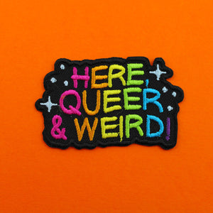 HERE, QUEER & WEIRD! PATCH - PACK OF 6