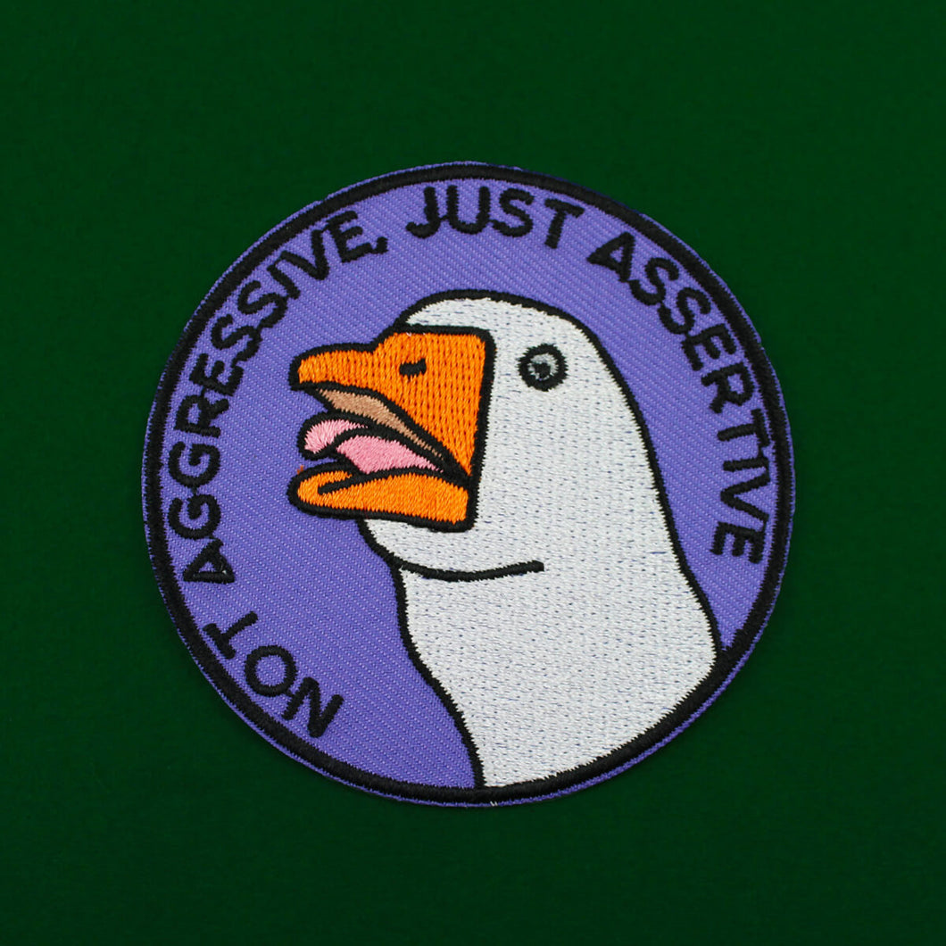 NOT AGGRESSIVE, JUST ASSERTIVE PATCH - PACK OF 6