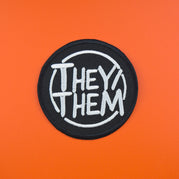 THEY/THEM CIRCLE PATCH - PACK OF 6