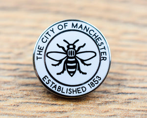 The City Of Manchester - Established 1853 Pin | Extreme Largeness Wholesale