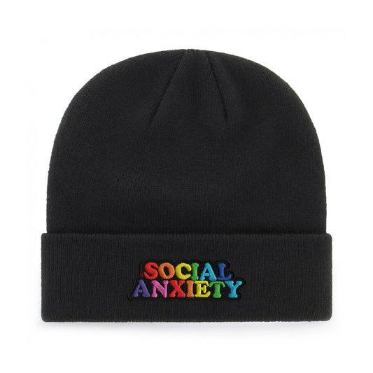 SOCIAL ANXIETY BEANIE - PACK OF 3 - Extreme Largeness Wholesale